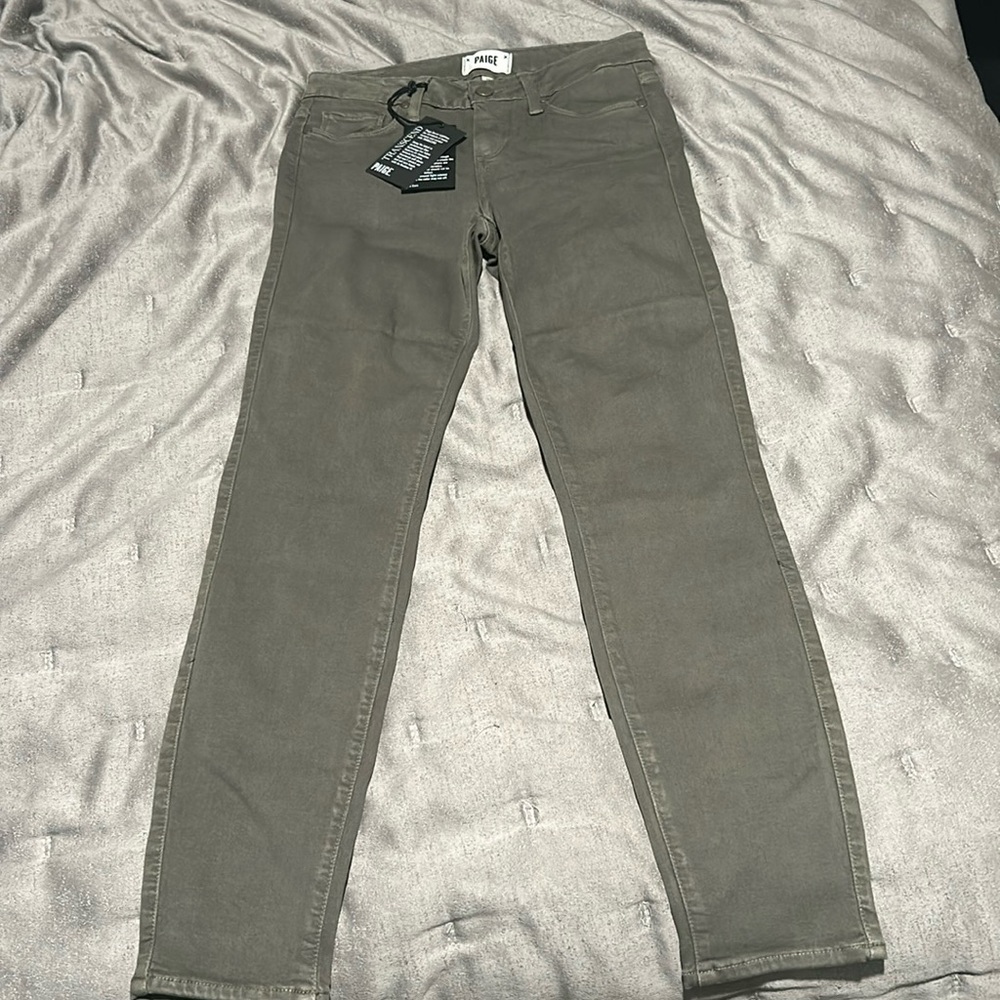 Paige jeans - green